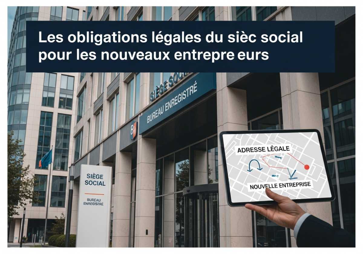 les obligations legales du siege social pour les nouveaux entrepreneurs