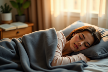 Couverture lestée sensorielle : Comment la pression profonde apaise le système nerveux ?