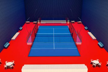 Installation terrain de padel