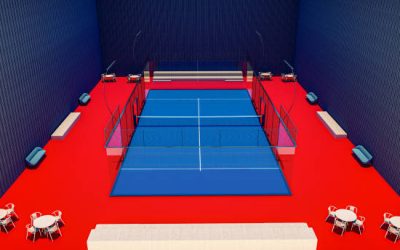 Installation terrain de padel