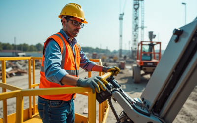 Comment bien utiliser une nacelle automotrice sur un chantier