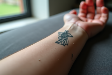 Que faire si un tatouage pèle après quelques jours